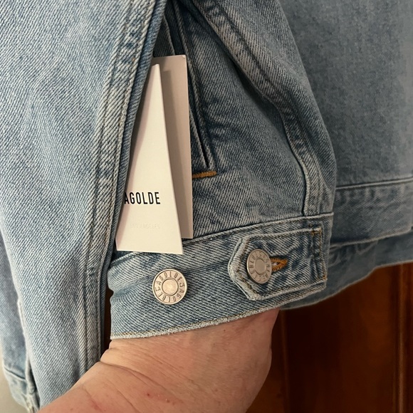 NWT Agolde Charli Jacket Size: Large - Picture 8 of 12